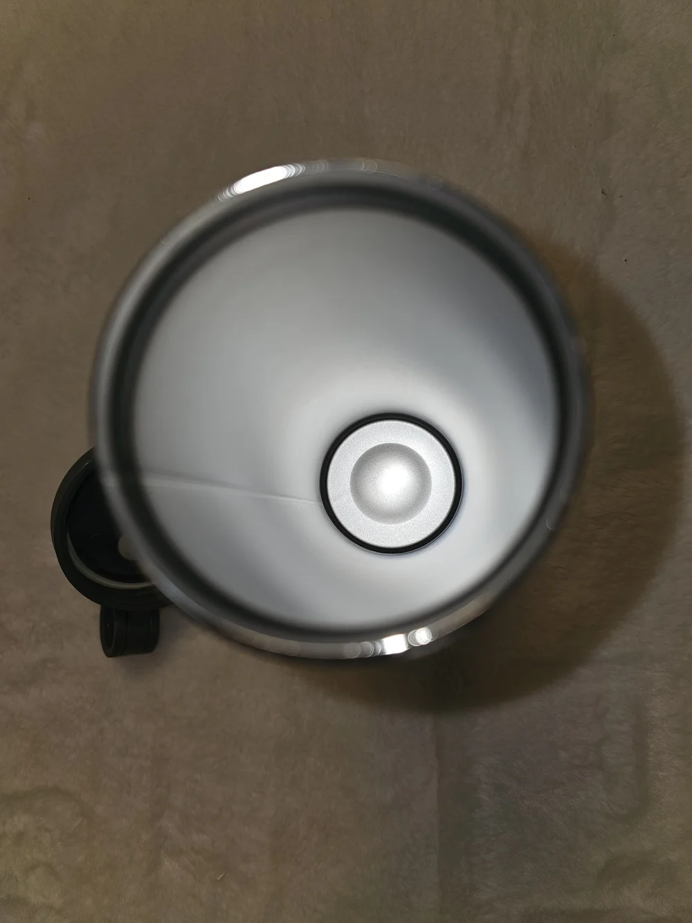 Aquasana Stainless Steel Water Bottle with Gray Grip